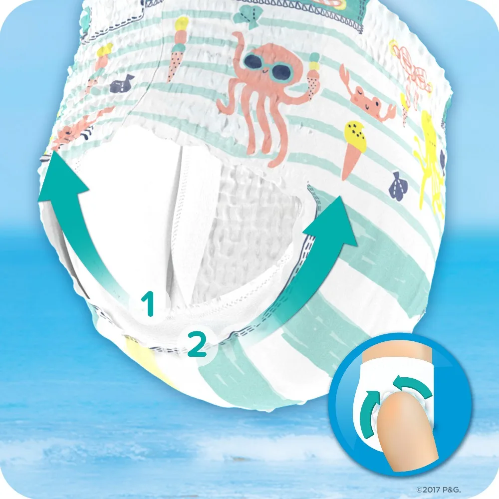 Трусики для плавания Pampers Splashers размер 5-6 10 шт. | Мать и ребенок