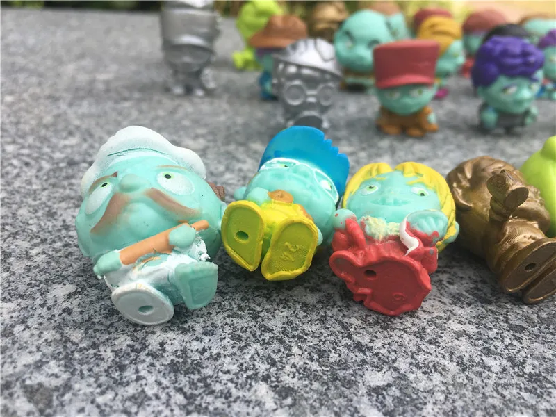 Zombie Zity Bouncerz Mini 10 шт. игрушек фигурки специальное издание случайная Новинка без