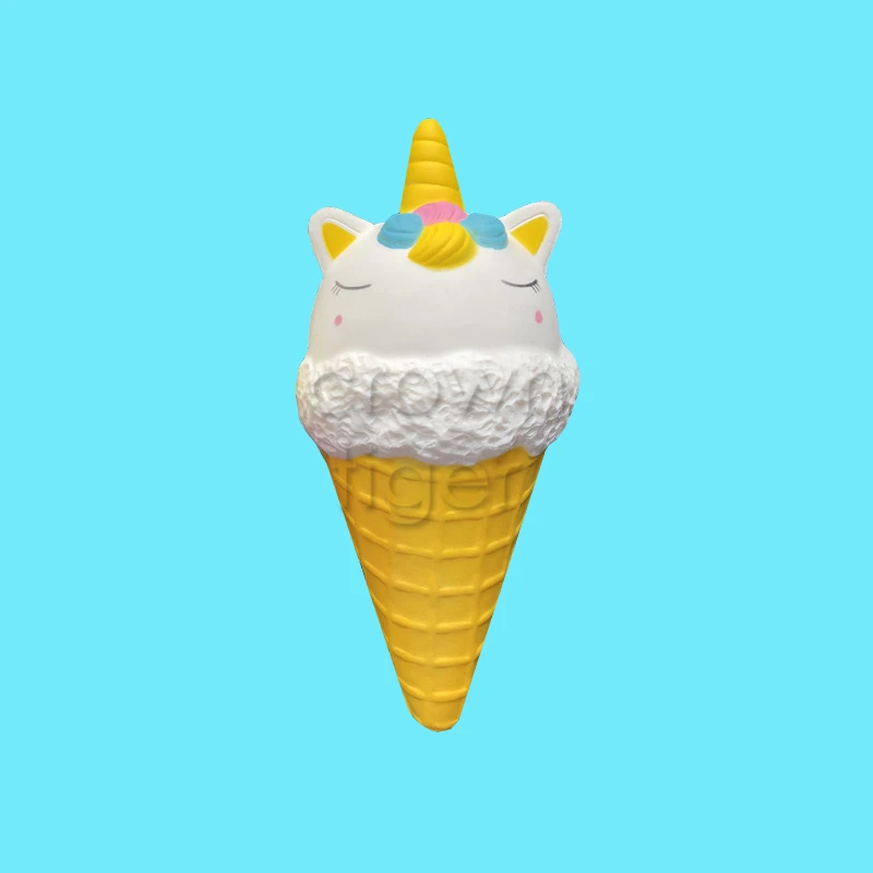 Jumbo Kawaii мягкие Мультяшные галактические чашки Единорог сжимает мороженое большой PU мягкие медленно поднимающиеся Ароматические сжимаемые игрушки антистресс