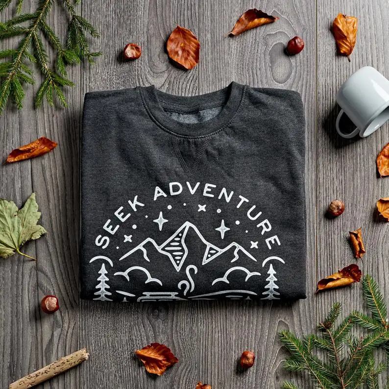 Женские толстовки seek Adventure модный джемпер для путешествий повседневный пуловер