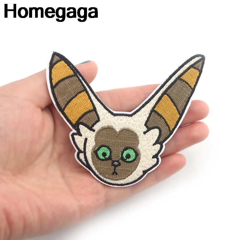 Homegaga мультяшный МОМО DIY вышитые нашивки приклеить утюгом одежду рюкзак шляпа
