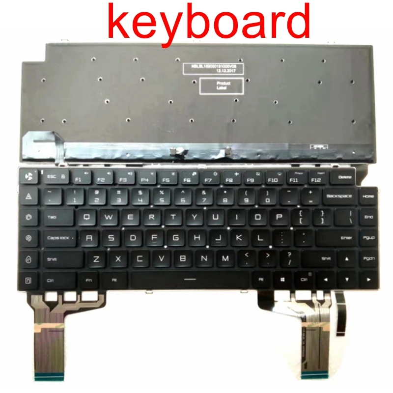 Оригинальная английская цветная RGB клавиатура с подсветкой для игрового