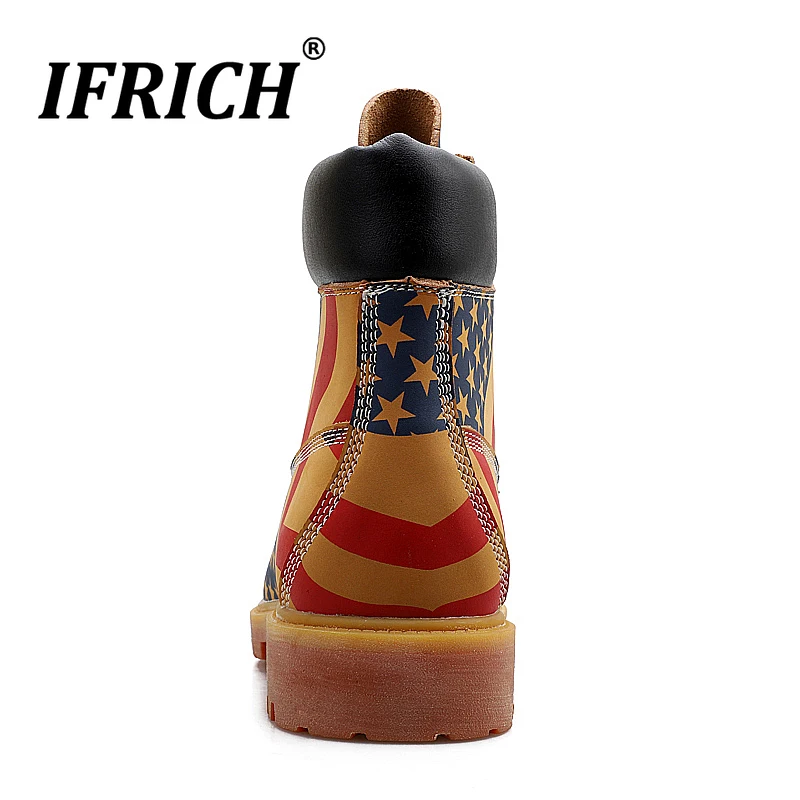 New Luxury Cowboy Boots Mens High Quality Male Casual Shoe Comfortable Working Boots For Men Fashion Men Spring/Autumn Boot