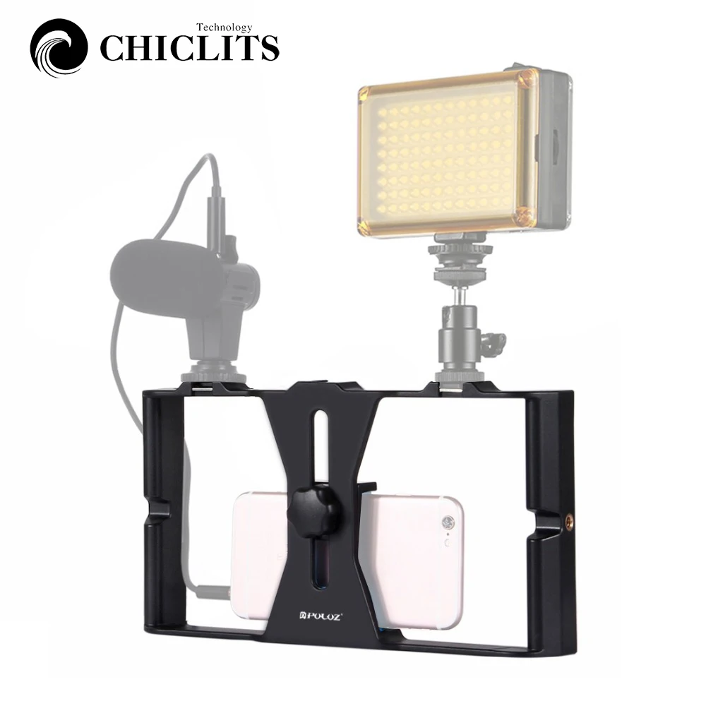 Ручной кронштейн для видеокамеры, штатив для видеосъемки в реальном времени и постоянного наблюдения для HUAWEI, XIAOMI, iPhone