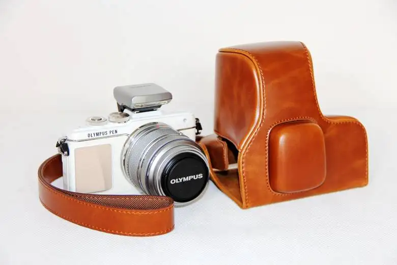 Заводские магазины высокого качества камеры кожаный чехол для Olympus PEN EPL7 E-PL7