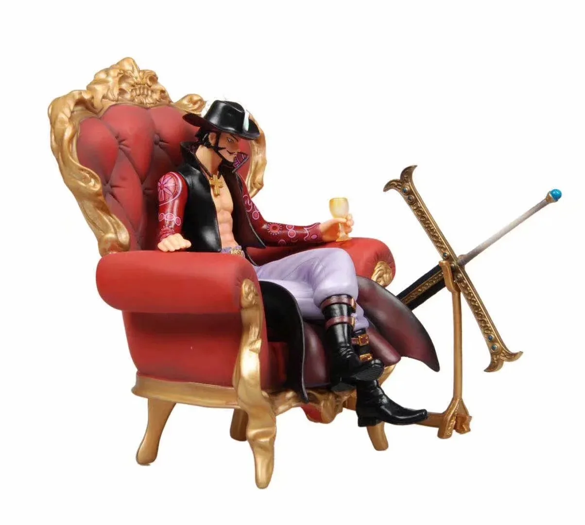 Цельный аниме GK Dracule Mihawk мультяшный Рисунок 23 см | Игрушки и хобби