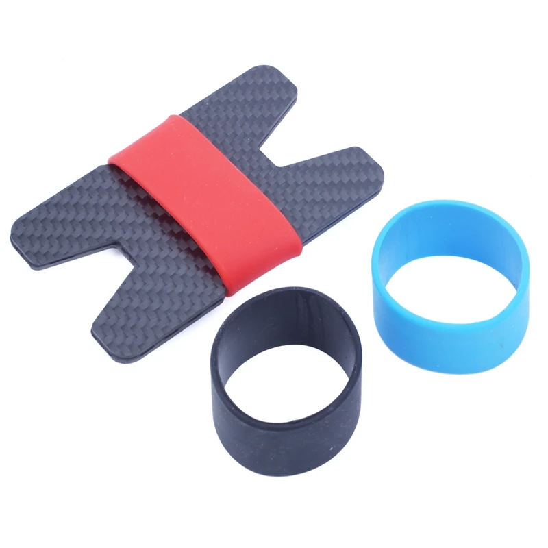 Deft дизайн из углеродного волокна RFID Блокировка Кредитная карта держатель тонкий