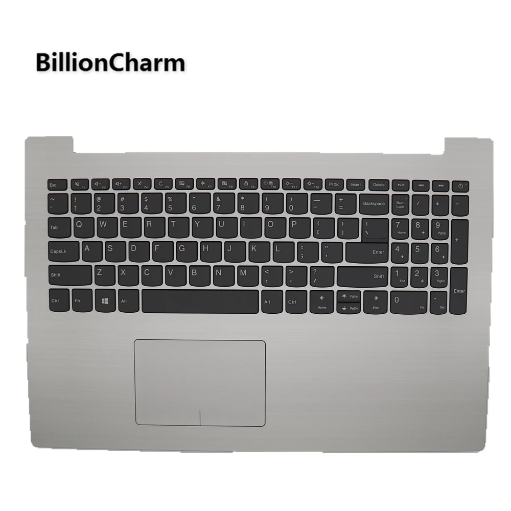 

Оригинальный новый верхний чехол для ноутбука Lenovo Ideapad 320-15 520-15, подставка для рук с сенсорной панелью клавиатуры США, корпус шкафа AP13R000310