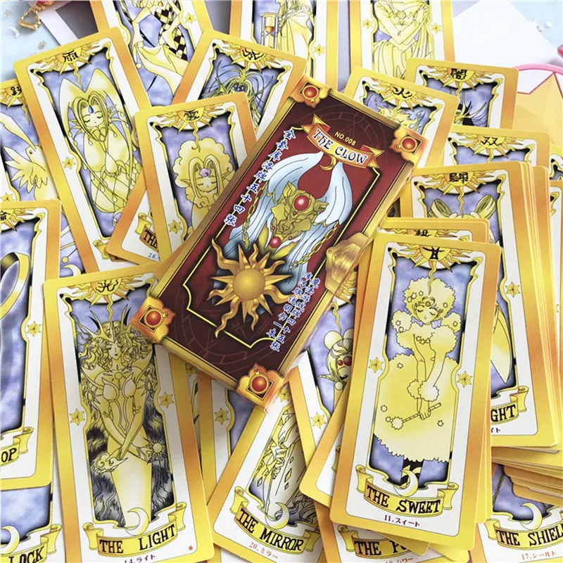 1 компл. аниме Cardcaptor Сакура Клоу карты косплэй Опора KINOMOTO искатель карт Sakura с