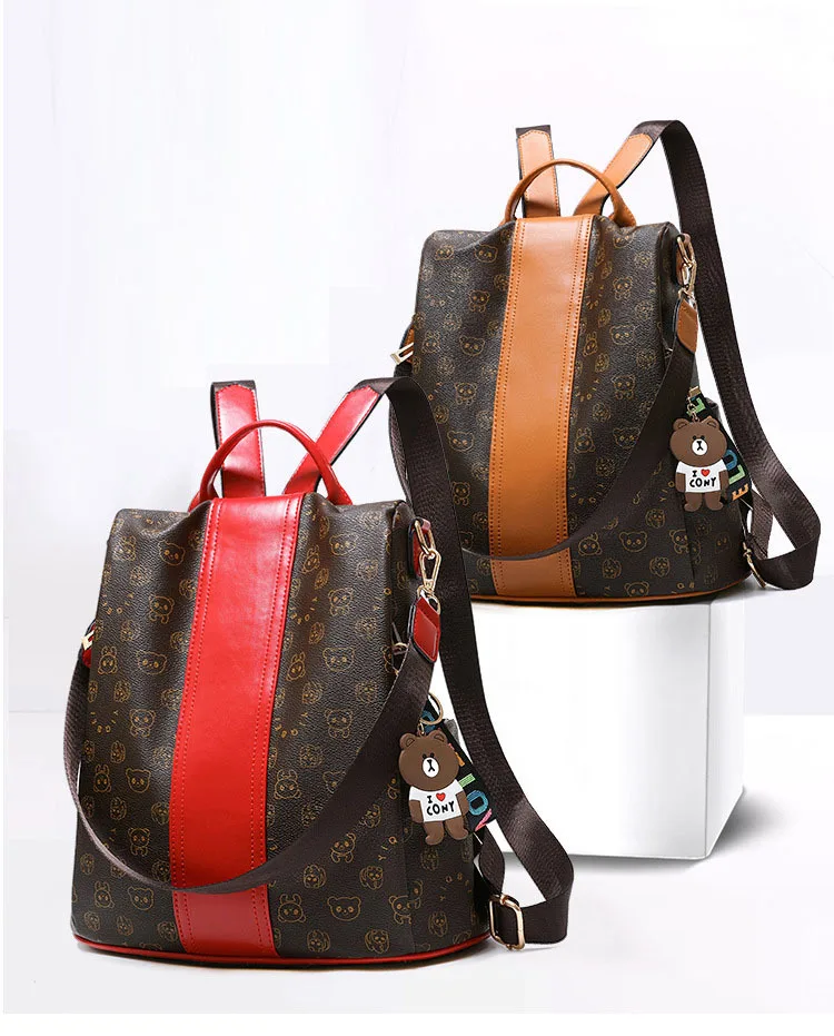 Распродажа, Mochila Escolar, принт с животными, женский рюкзак, Ретро стиль, женская сумка, школьные сумки для девушек, дорожные сумки для книг, женские роскошные сумки на плечо