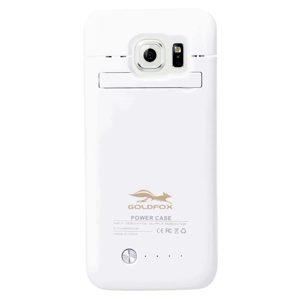 4200 мА/ч Чехол для мобильного телефона с внешним аккумулятором для samsung Galaxy S6/S6 Edge, чехол для зарядки смартфона
