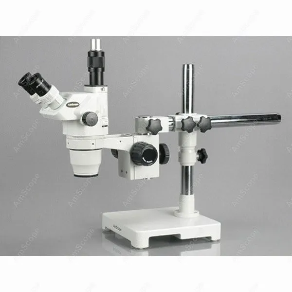 Конечное тринокулярное увеличение микроскопа -- AmScope поставки 6.7X-45X конечное на