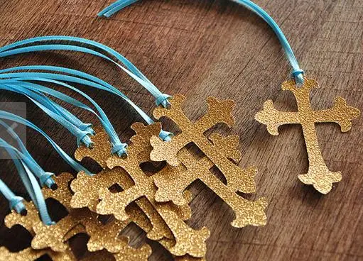 Декорации для крещения крестины детского душа подарочные бирки свадебных