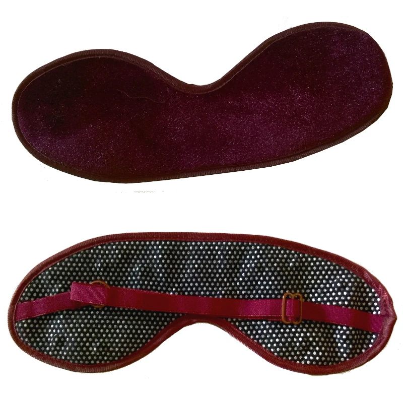 10 шт./лот хорошее качество турмалиновая магнитная маска для сна глаз размер