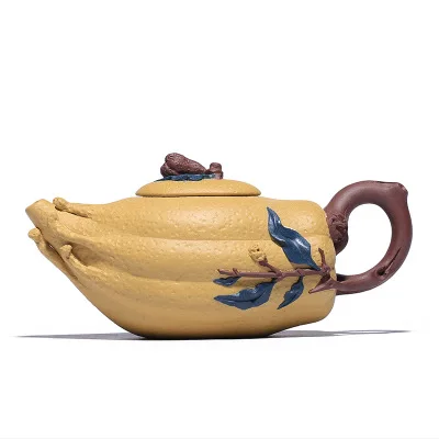 Китайский чайный набор Gongfu Чайный набор фарфоровые чайники исинский чайник Цзы-Ша 230 мл Новое поступление высокое качество с подарочной коробкой безопасная упаковка - Цвет: 1 Teapot