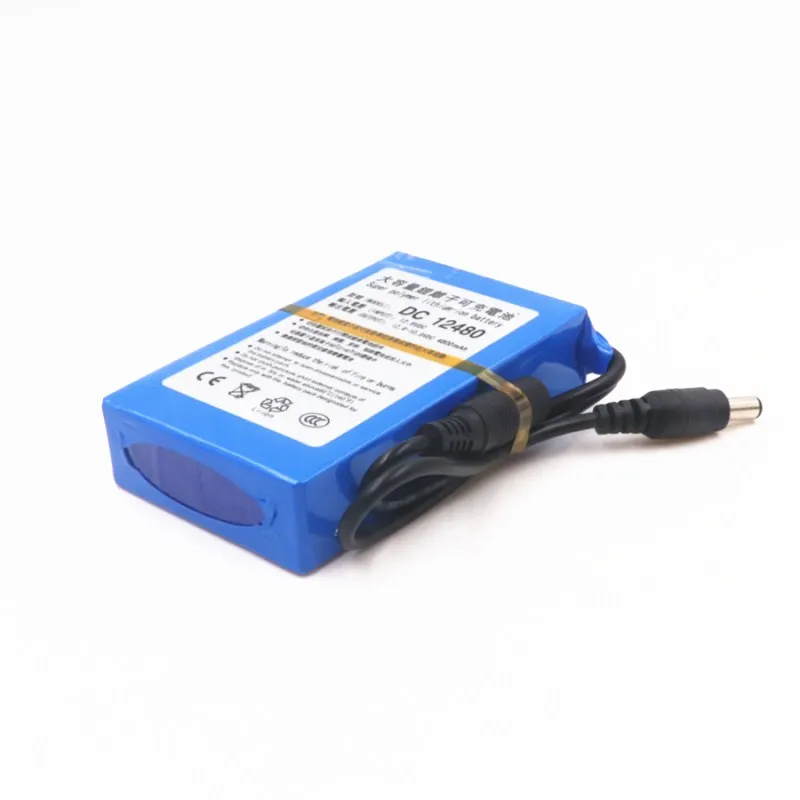 Новый DC 12480 оригинальный 12 V 4800 mAh перезаряжаемая литиевая батарея литий-ионная