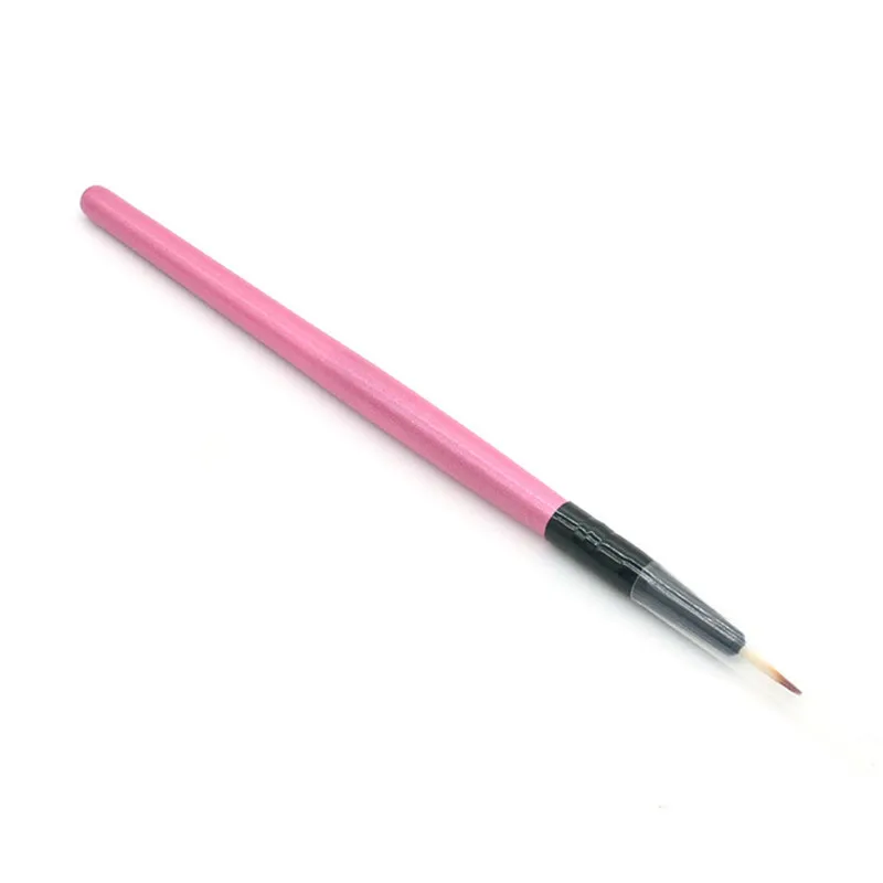 

Hot Sale 4 Colors Women Lady Professional Eyeliner Brush Wooden Handle Power Makeup Brushes Diy Eyeliner Cosmetic Makeup Tools