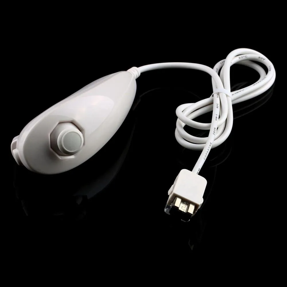 New Remote Game Handle controller 100% Brand Nunchuk Nunchuck Controller for Nintendo For Wii Wholesale | Электроника