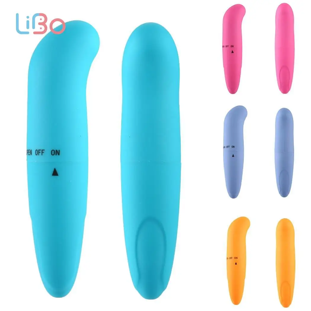 Li bo палочка вибратор G Spot Вагина ABS маленькая пуля клиторальный стимулирующий