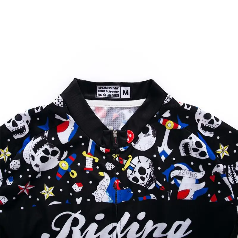 Мужская велосипедная футболка с коротким рукавом быстросохнущая|Майки для