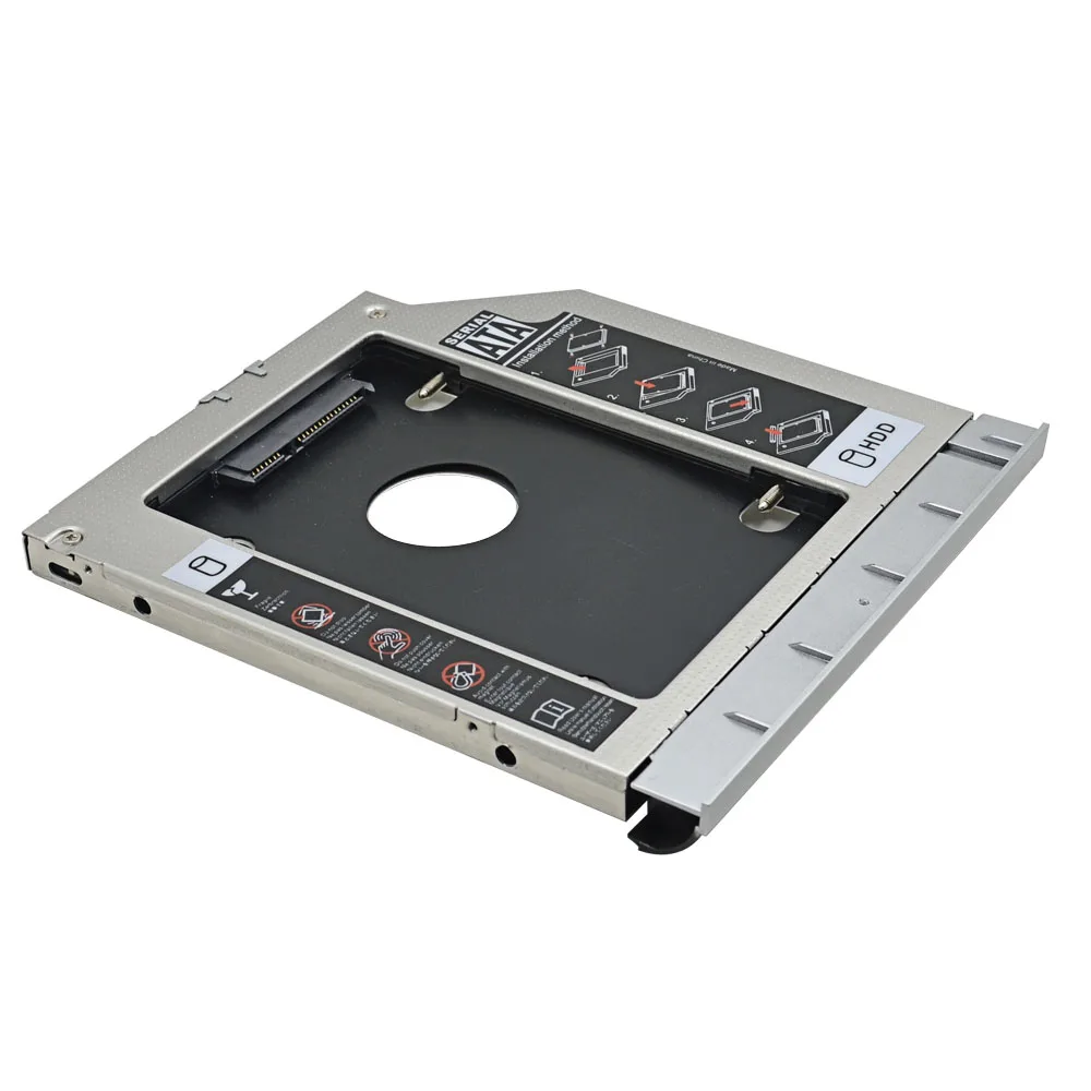 CHIPAL 2nd HDD Caddy 9 5 мм SATA III чехол для SSD под заказ HP ProBook 440 445 450 455 470 G0 G1 G2 DVD ROM Optical