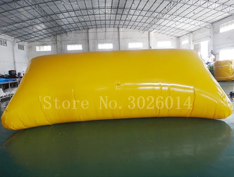 

Free Shipping 6x2m Most Popular Inflatable Water Catapult Blob Inflatable Blob Jumping Water Blob Jump For Sale Water Pillow