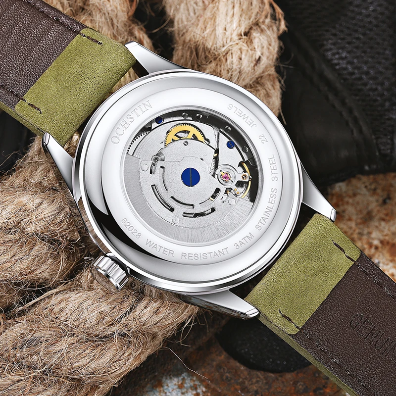 Лидирующий бренд Tourbillon автоматические часы мужские водонепроницаемые