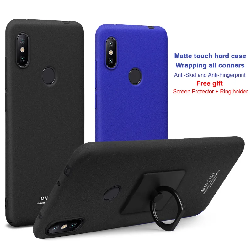 Imak ковбойский матовый чехол для Xiaomi Redmi Note 6 Pro задняя крышка защитный |