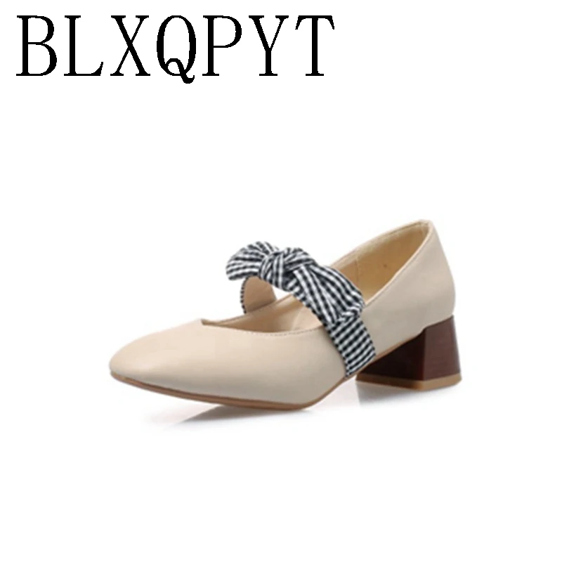

Женские туфли-лодочки из ПУ кожи, на высоком каблуке, 19-21 размера