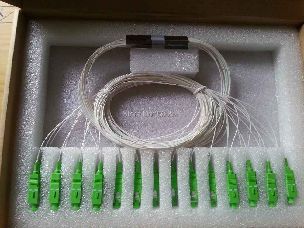 splitter plc sc/apc 1x8 Mini type PLC optical fiber 1:8 sc apc ftth solution | Мобильные телефоны и аксессуары