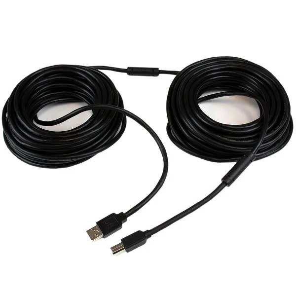 StarTech.com 20 м M/65 ft Активный Кабель USB 2 0 A to B M/M M Mini Male/Male черный|USB-адаптеры| |