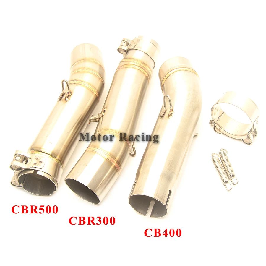 Выхлопная труба мотоцикла средняя Escape соединение глушителя адаптер для Honda Cbr 300r