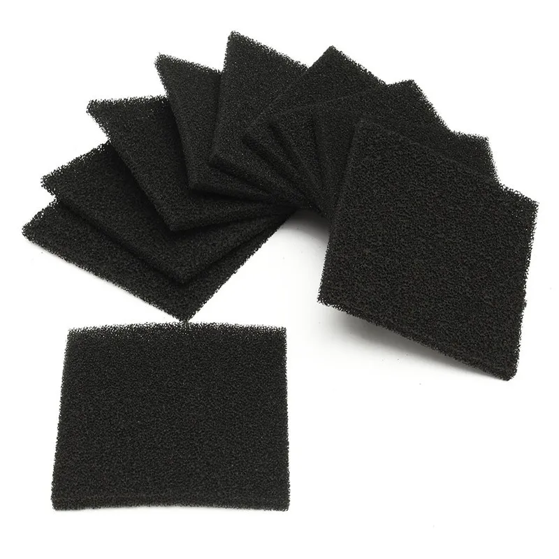 10 pcs Different Quality Activated Carbon Filter Sponge For 493 Solder Smoke Absorber ESD Fume Extractor