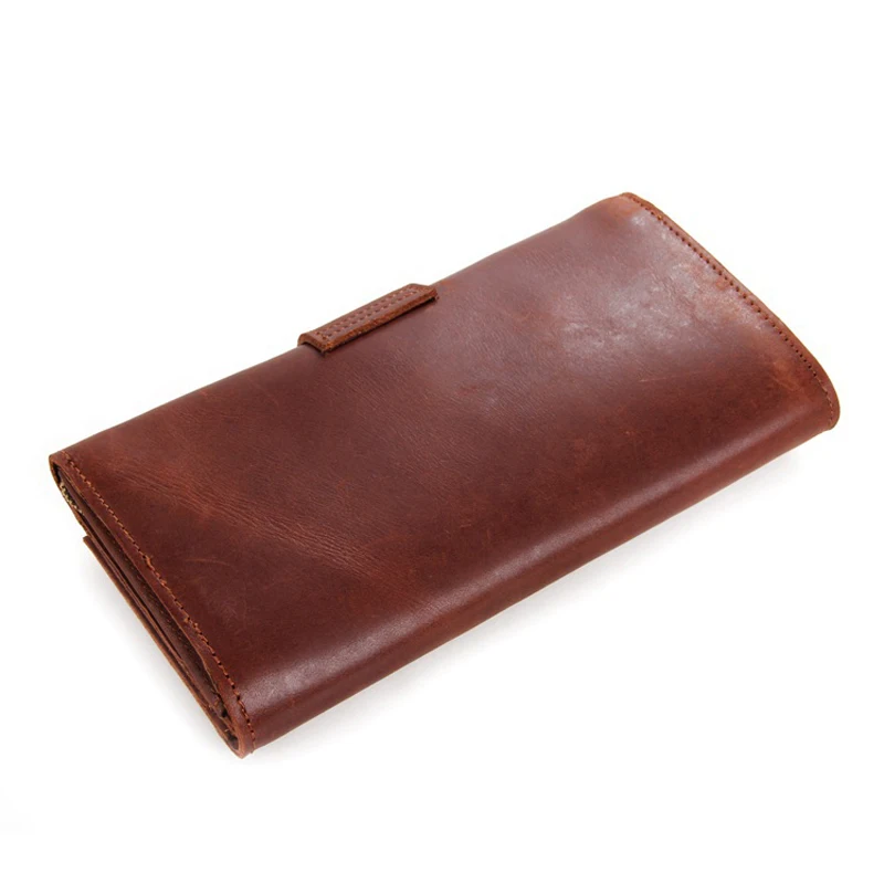 WESTAL Мужчины Кошельки Из Натуральной Кожи Человек Долго Бумажник Мужской мужские