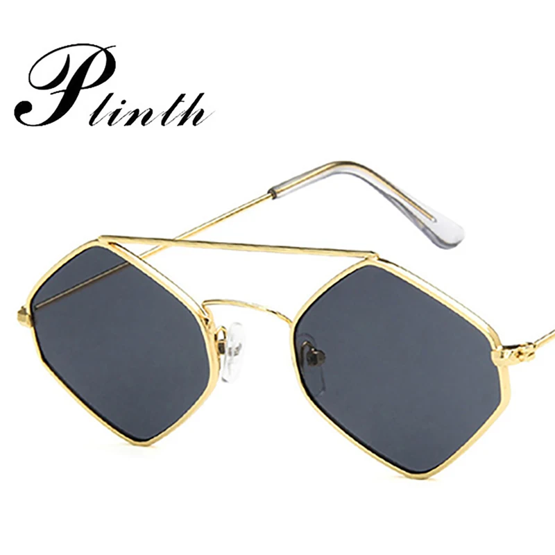 Женские/мужские большие круглые очки в стиле ретро прозрачная металлическая