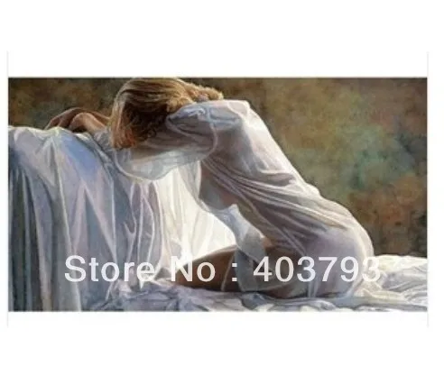 Современное абстрактное искусство Масляная живопись Красота боди арт на холсте