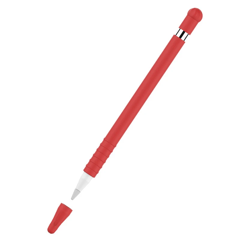Мягкий силиконовый чехол для Apple Pencil Case для iPad Pencil cap Насадка На глушитель держатель планшет ручка-стилус чехол