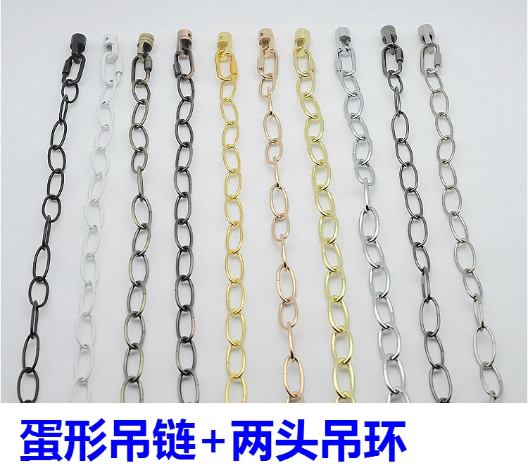 Цепочка слинг в форме яйца овальная цепочка соединительная Пряжка Бамбуковая