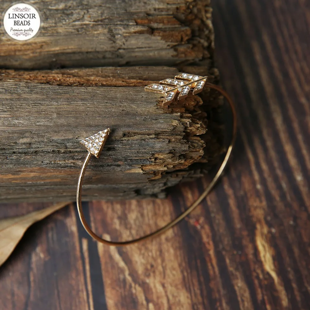 Женский браслет LINSOIR многоуровневый цепочка с цепочкой из натурального камня