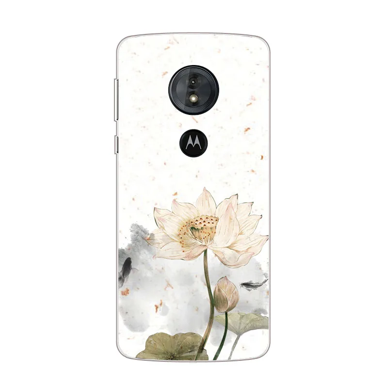 Чехол для Motorola Moto g7 play силиконовый мягкий чехол из ТПУ с изображением драгоценных