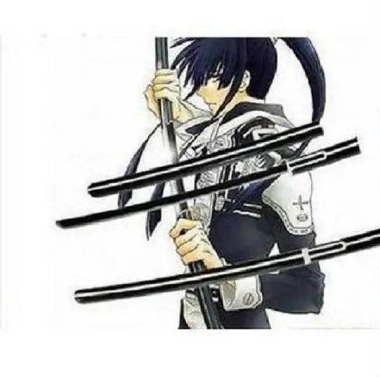 S2632 Аниме D. Серая Мужская YUU KANDA INNOCENCE EXORCIST меч ружье металлическое лезвие 40 7"|blade