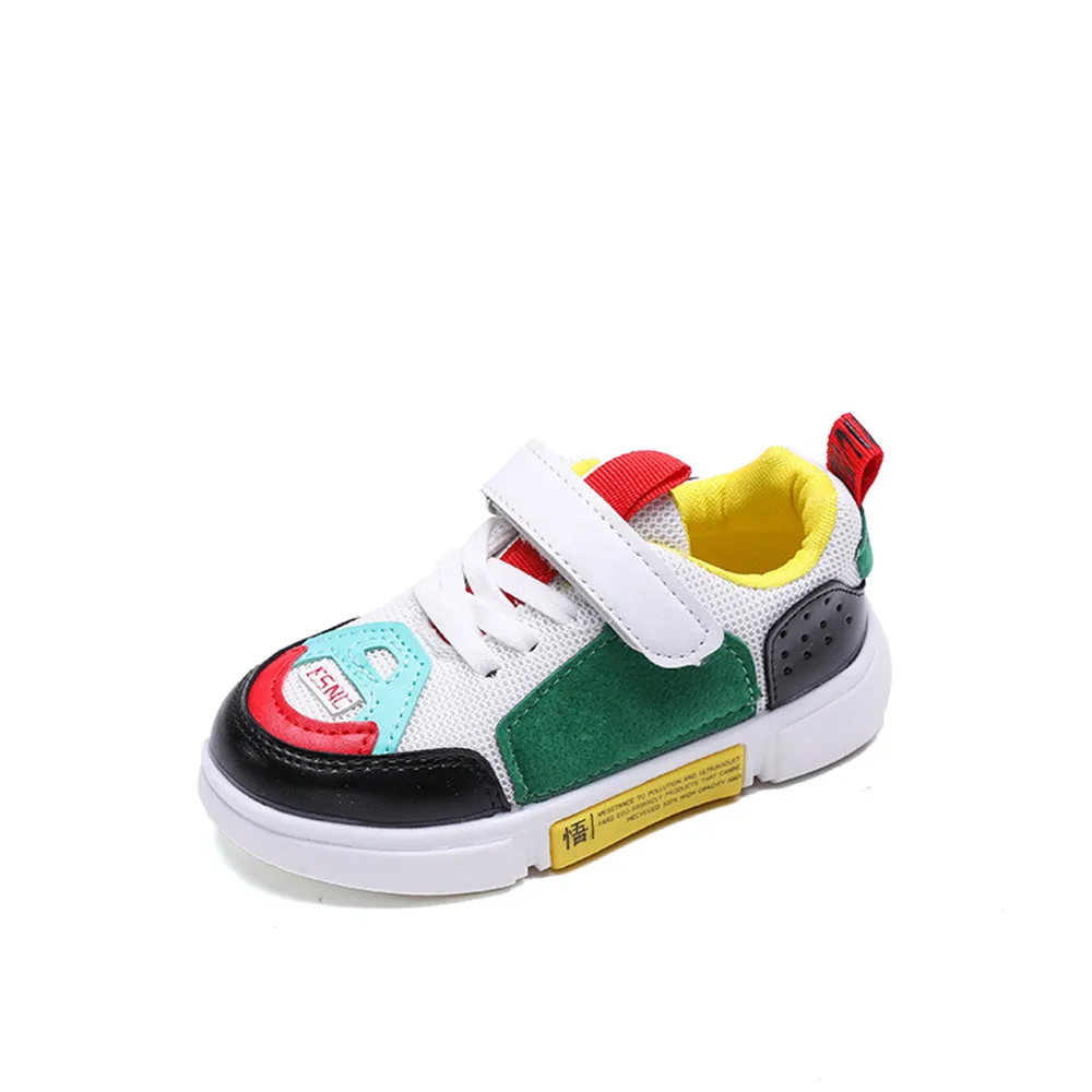 2018 Spring Autumn Baby Boy Girls Canvas Kids Shoes Children Flat With Casual Brand Sneakers Fashion Trainers | Детская одежда и