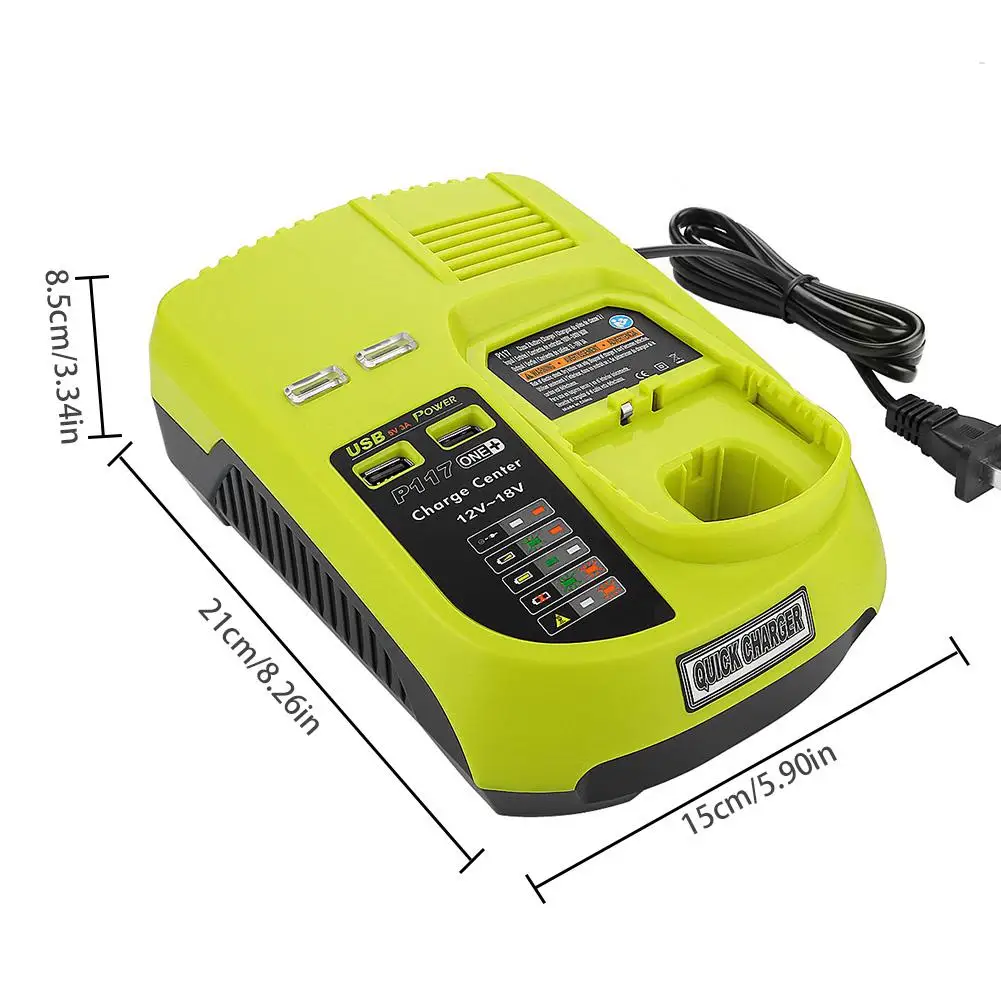 

3 USB RYOBI P117 12-18 USB IPad Samsung
