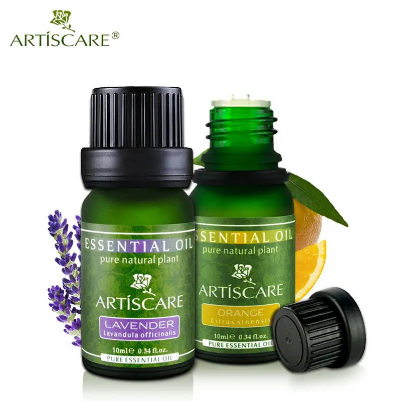 Эфирное масло лаванды ARTISCARE+ эфирное масло сладкого апельсина уход за кожей отбеливание и увлажнение Осветление кожи лечение акне