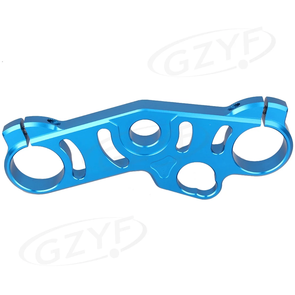 Blue CNC мотоцикл передний верхний зажим тройное дерево для Suzuki GSXR600/750 GSX-R600/750 2006-2009 K6 и GSXR1000 2007-2008 K7 - Цвет: Blue