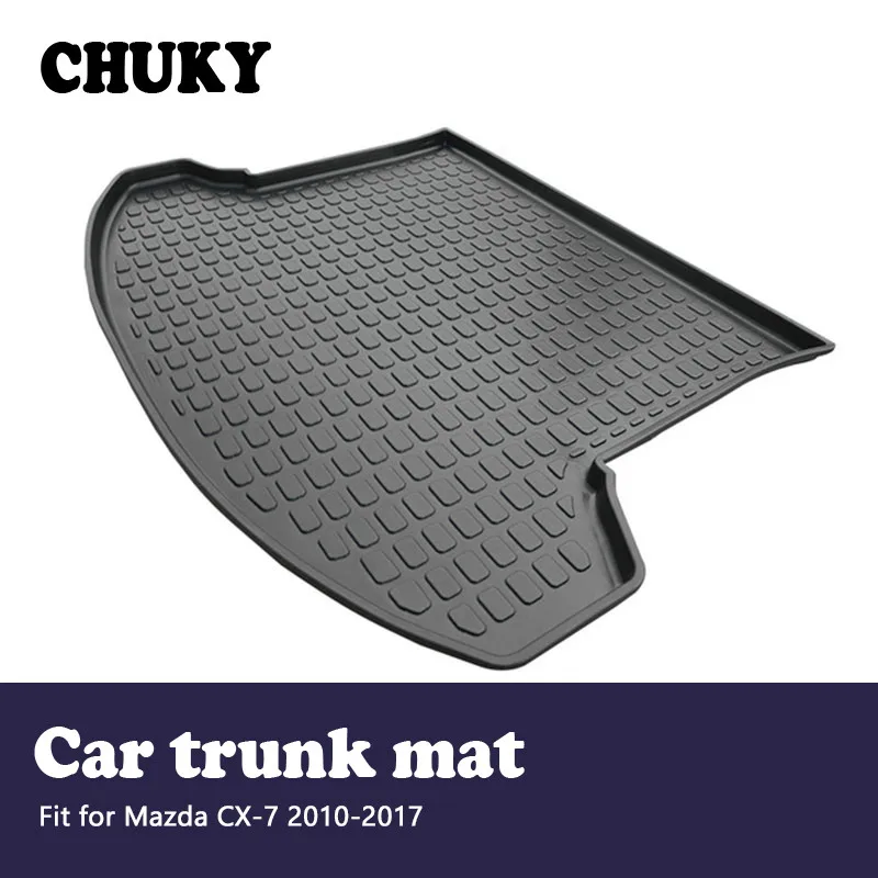 

CHUKY For Mazda CX-7 2010 2011 2012 2013 2014 2015 2016 2017 Car Cargo rear trunk mat Boot Liner Tray Anti-slip mat Accessories