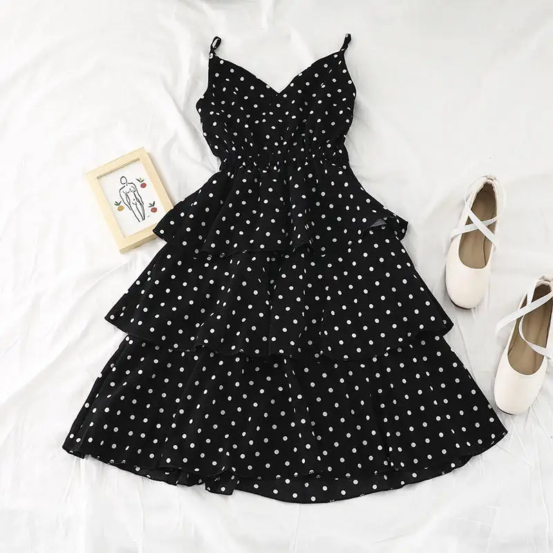 Black style 2 Длинное платье Для женщин летнее платье принцессы без рукавов шифоновое сексуальное платье Элегантный Femme Повседневное уличная белая вечерние пляжное платье Q1449 - Цвет: Black style 2