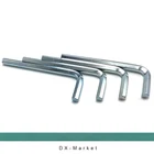 4 мм, 30 шт.лот, шестигранный ключ, шестигранный ключ, 45 # инструменты из стали, m4, цинковое покрытие, DIY гаечный ключ, инструмент высокой твердости