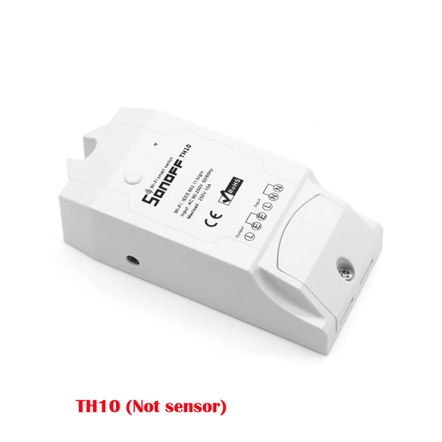 Sonoff TH10 T16 умный WiFi переключатель DIY умный дом беспроводной контроллер температуры и влажности Термостат модуль для IOS Android