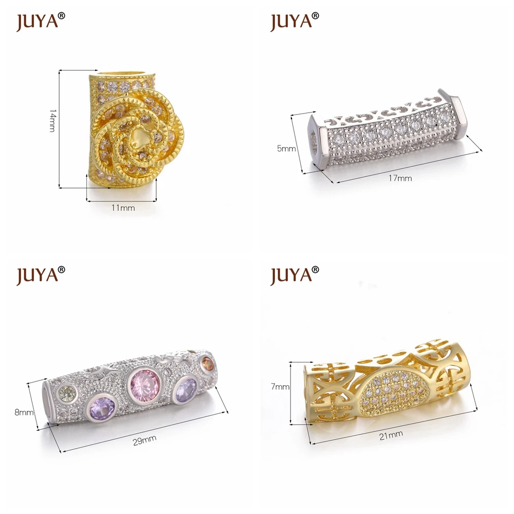 Разделитель вставка для браслетов бус колье серебро из кубический циркониев